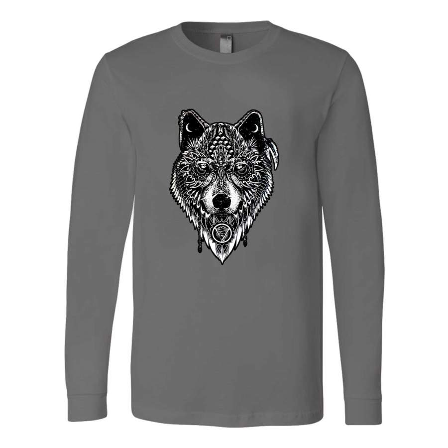 Spirit Animal Native American Guide Long Sleeve T-Shirt