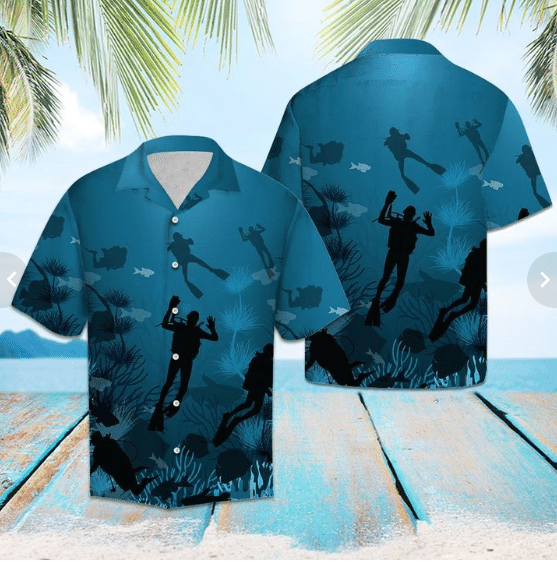 Scuba Diving Hawaii Shirts Ha60800