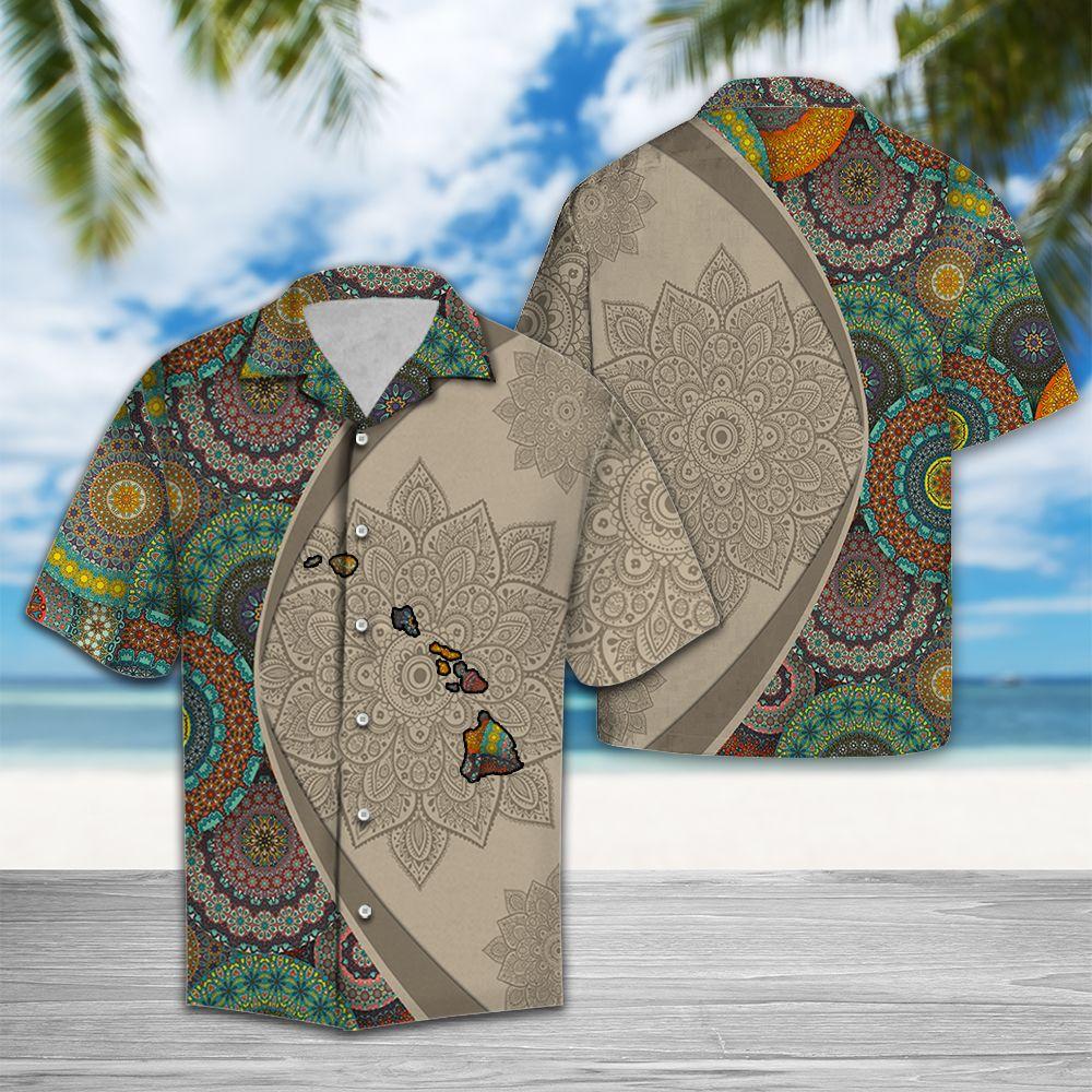 Hawaiian Mandala Shirt For Aloha Hawaiian Ha88208