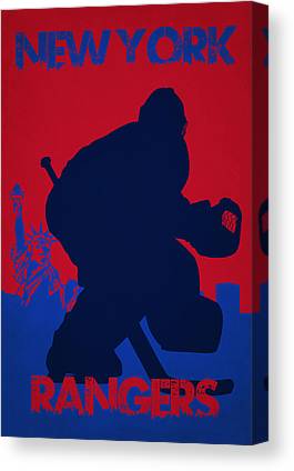 16 New York Rangers Joe Hamilton Canvas Print