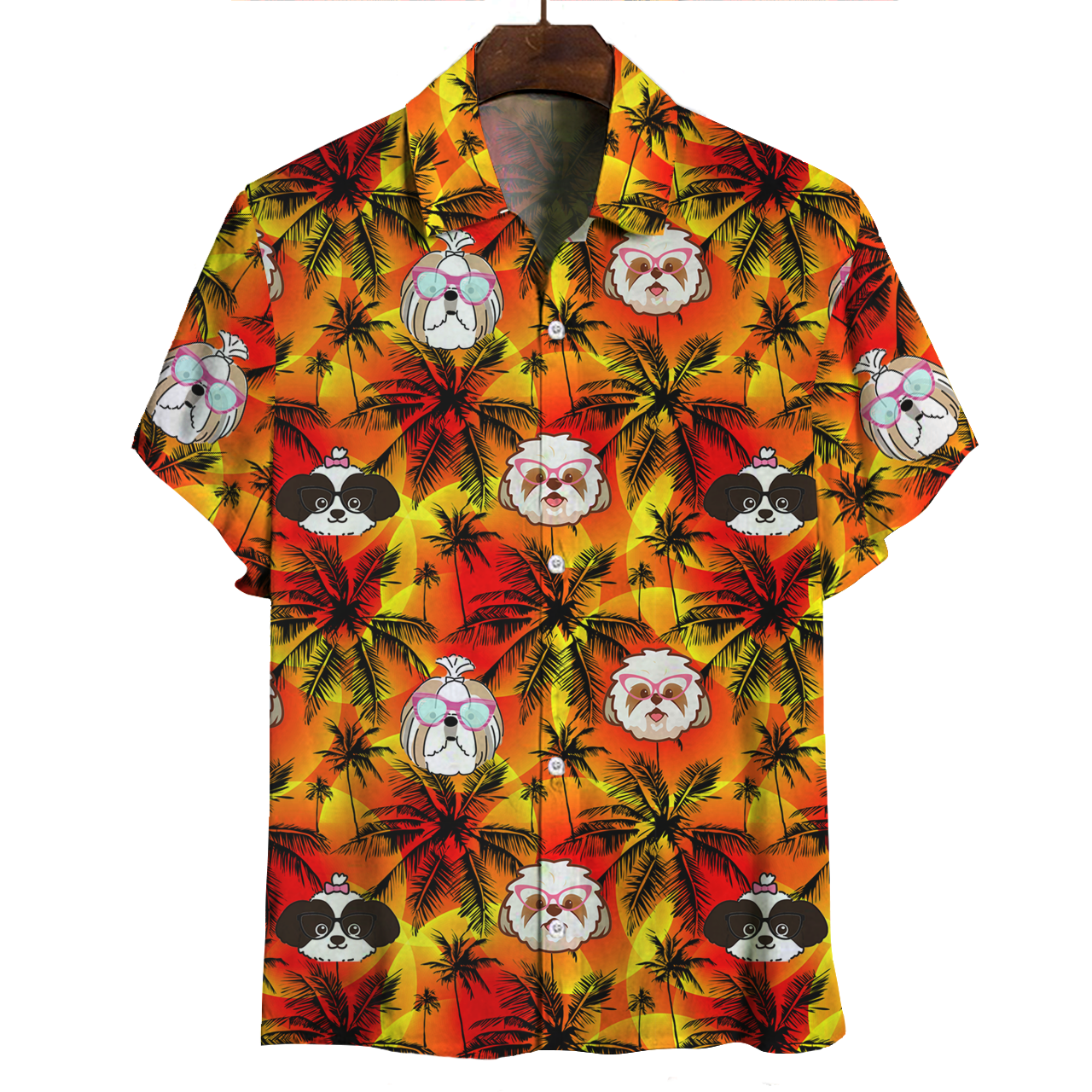 Aloha Hawaii Shih Tzu Shirt Ha76728