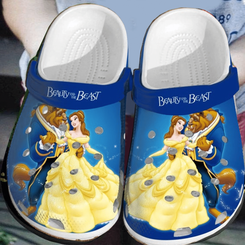 Beauty and the Beast Crocs Clog Shoes