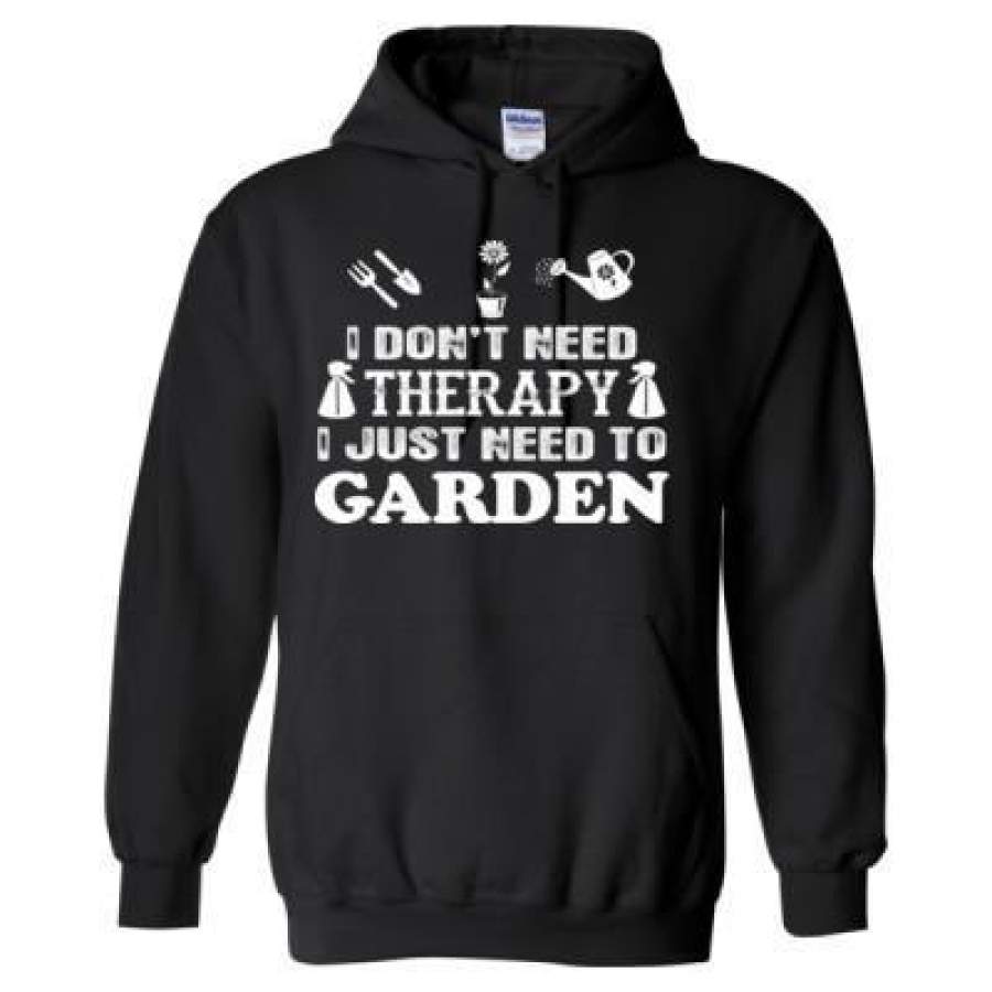 AGR I Do Not Need Therapy I Just Need To Go Garden – Heavy Blend™ Hooded Sweatshirt