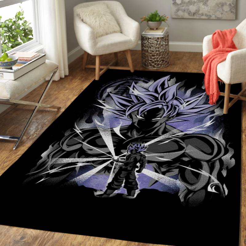 Goku Ultra Instinct Art Area Rug – Carpet