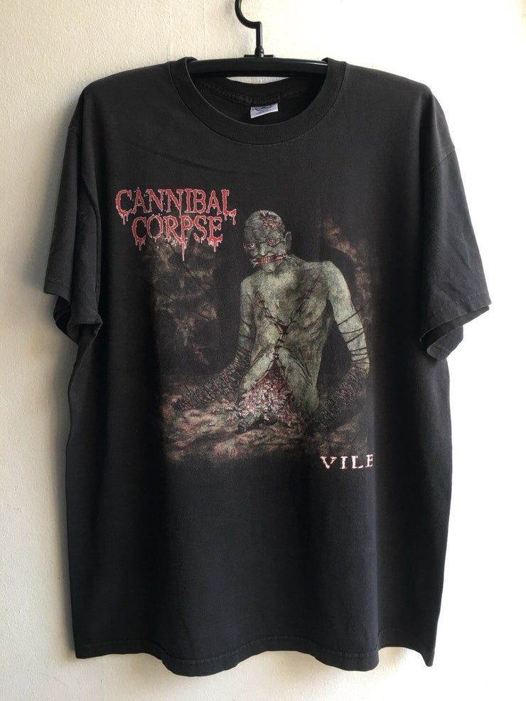 1990S Cannibal Corpse Vtg Music T-Shirt