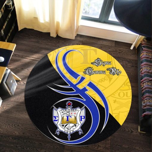 Sigma Gamma Rho Round Rug – Sorority In Me Round Rug