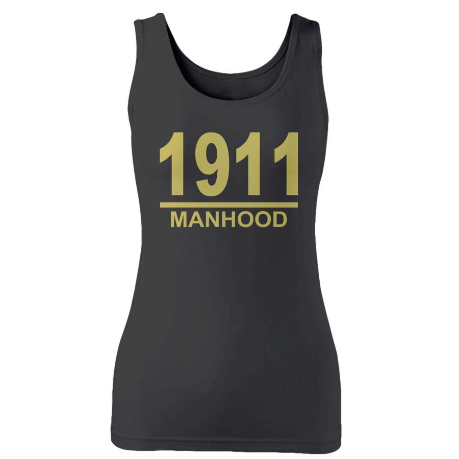 Omega Psi Phi Fraternity Founders Day Manhood 1911 Woman’s Tank Top