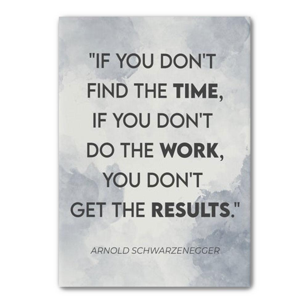 Poster Canvas Workout Motivational Poster – Arnold S, Fitness Decor, Gym Poster Wall Decor, Poster Gift Decor Home Decor Wall Art Visual Art