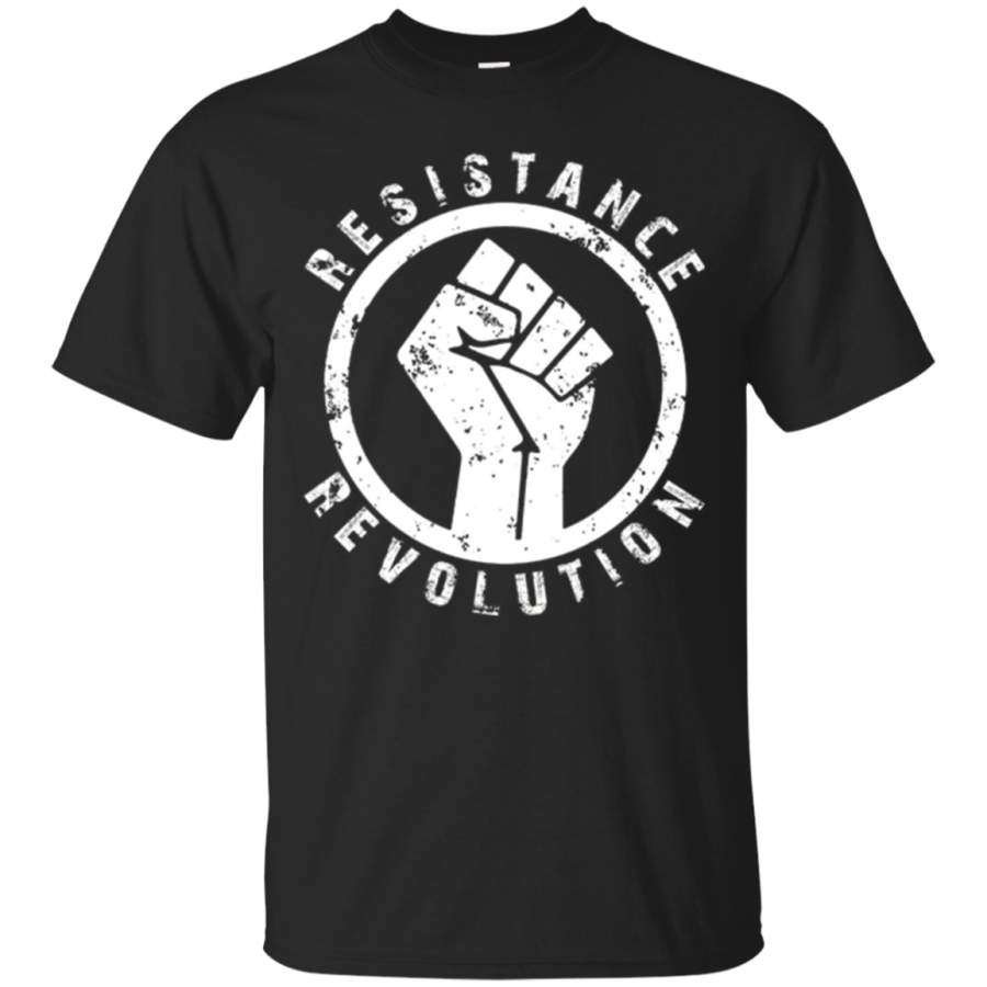 Resistance Revolution Civil Rights Black Power Fist T-Shirt