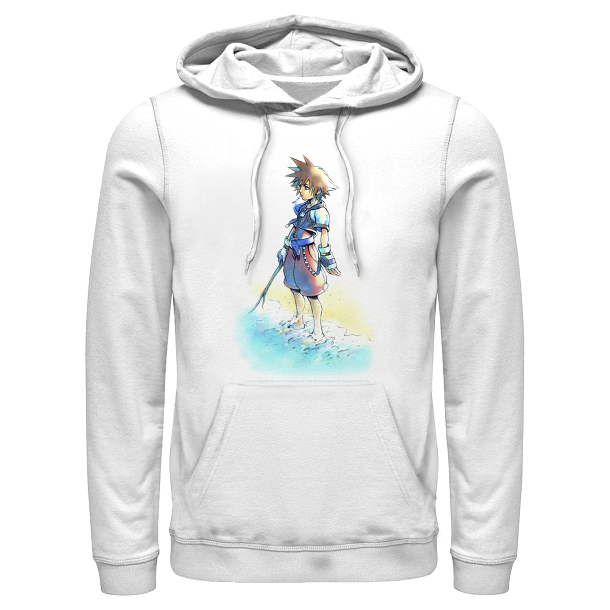 Men’S Kingdom Hearts 1 Hero By The Shore Pull Over Hoodie