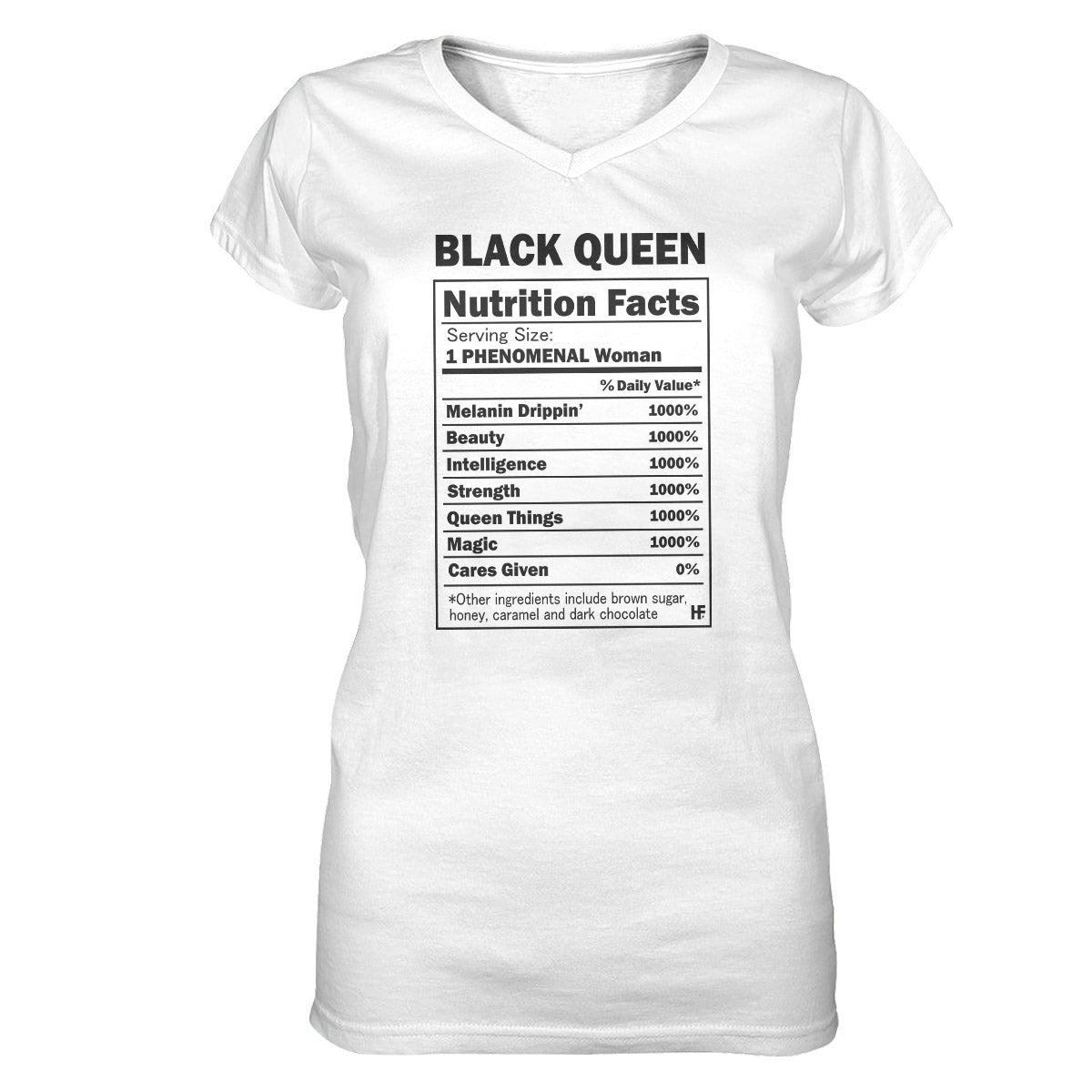 Black Queen Ez23 0901 Women V-Neck T-Shirt