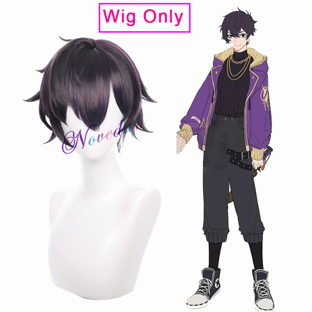 VTuber Luxiem Shoto Dog Shxtou Cosplay Costume NIJISANJI Fancy Party Suit Wig Shoes Jacket Halloween Carnival Uniform Men Women alx