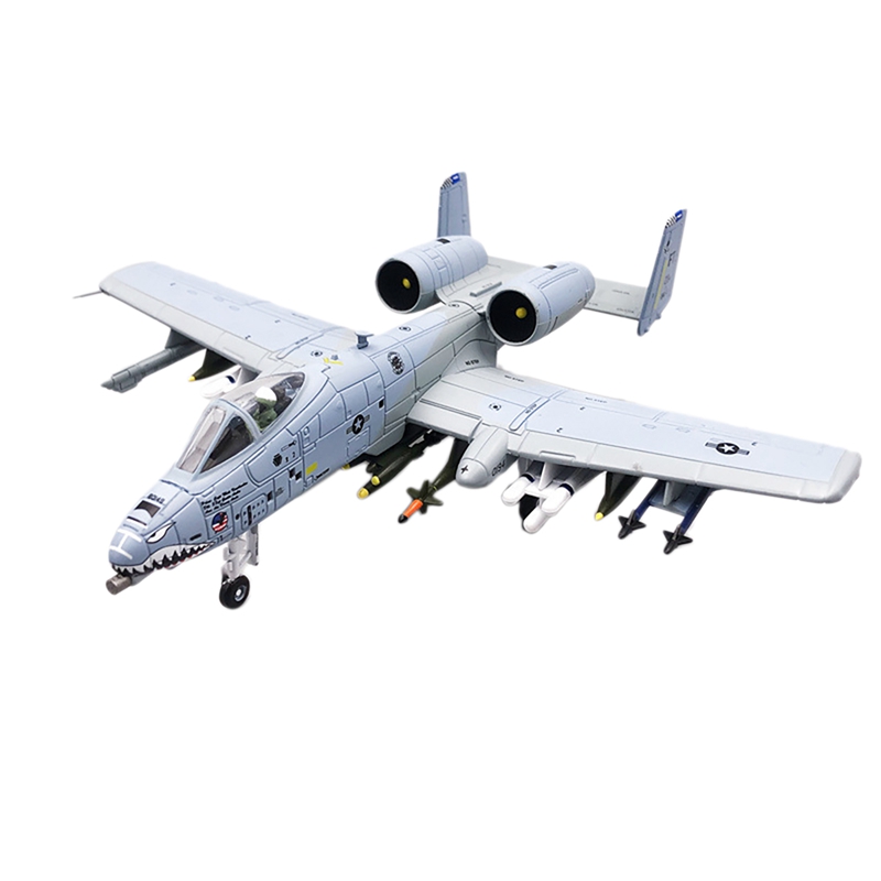 1:100 Scale American A-10C Tank Killer A10 Fighter Combat Diecast Model Aircraft Attack Plane Gifts Decoration Model alx