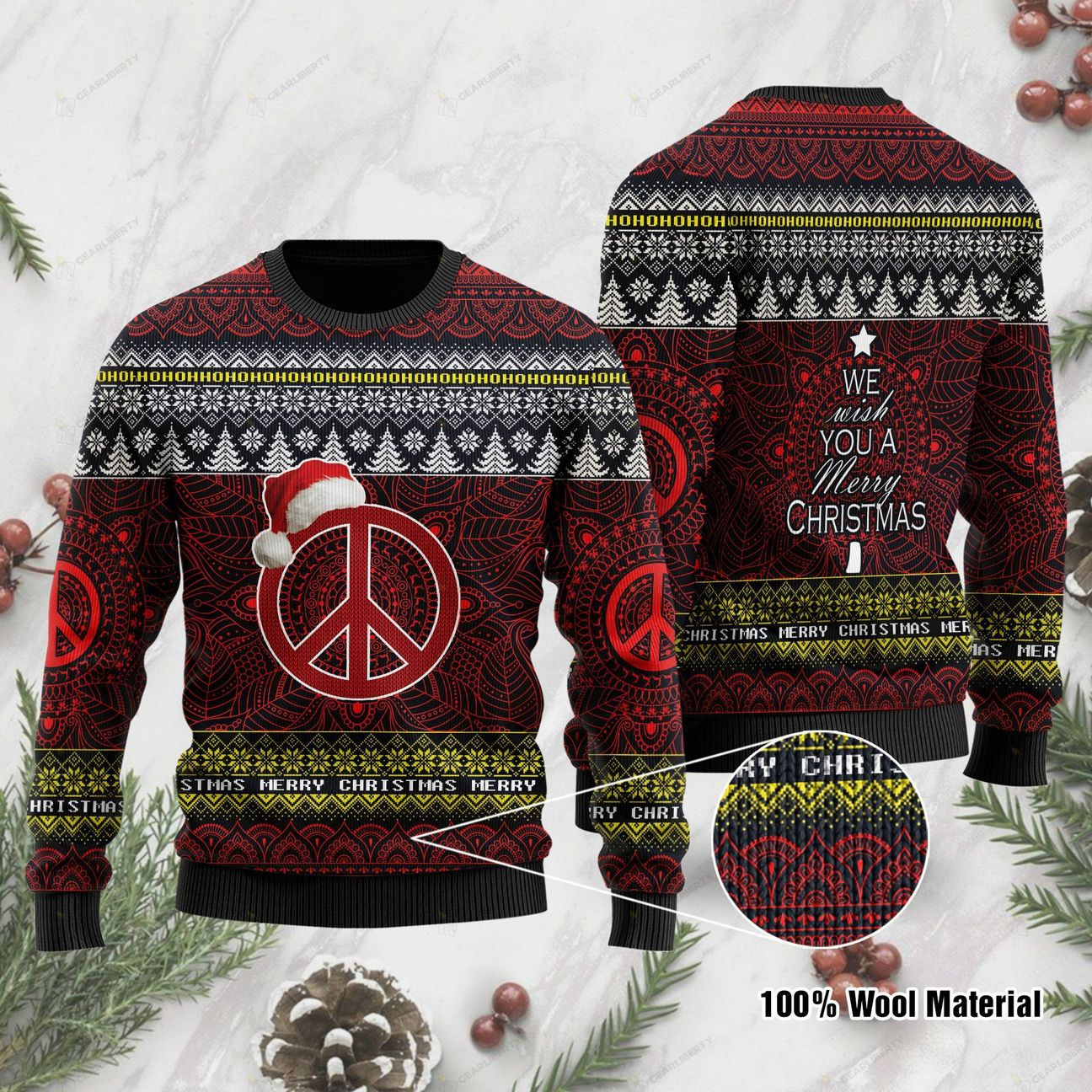 We Wish You A Merry Xmasugly Christmas Sweater | Unisex | Adult | Us1080