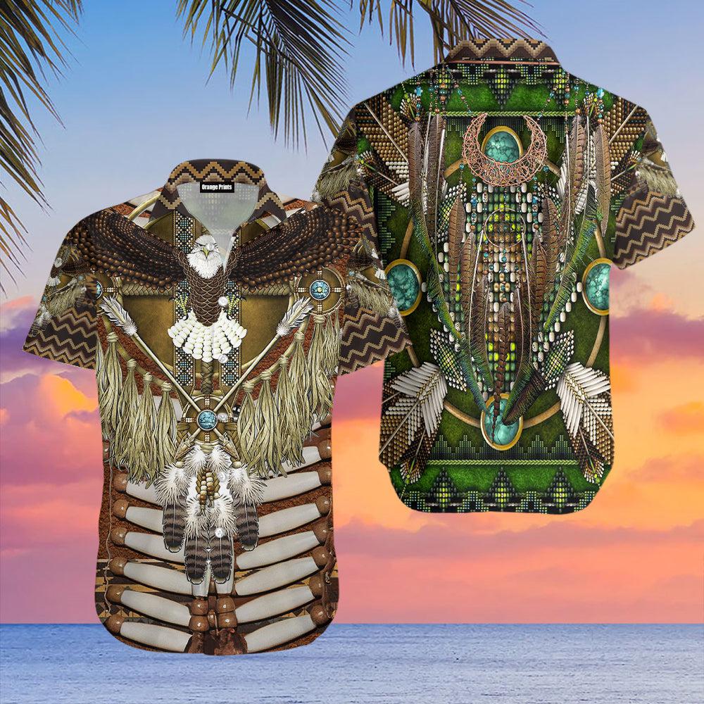 Native Pattern Hawaii Shirt For Men Women Ha57367