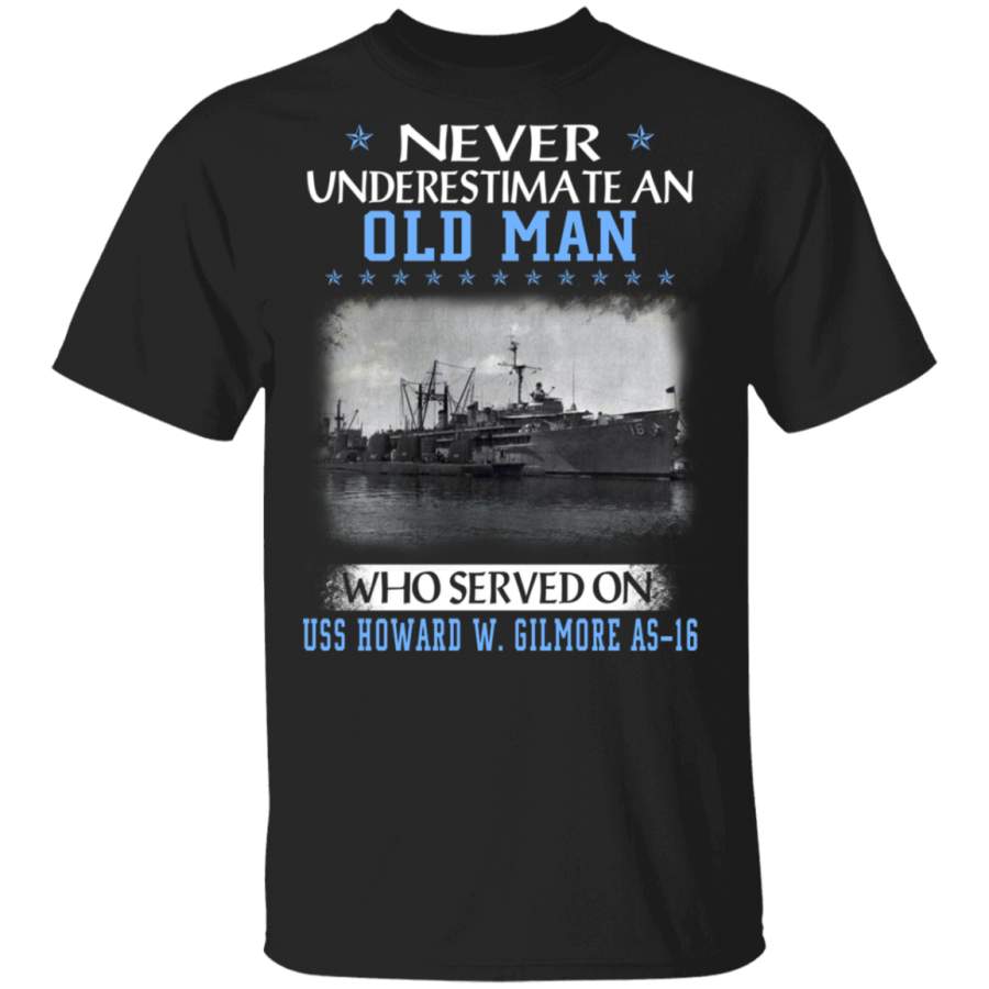 USS Howard W. Gilmore AS-16 Veterans Day Christmas Gift T-Shirt