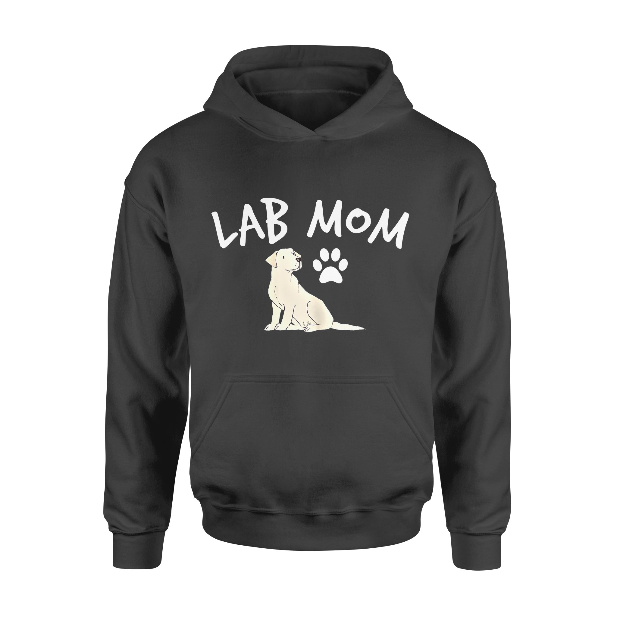 Dog gift idea Labrador Retriever Lab Mom Puppy T-Shirt – Standard Hoodie