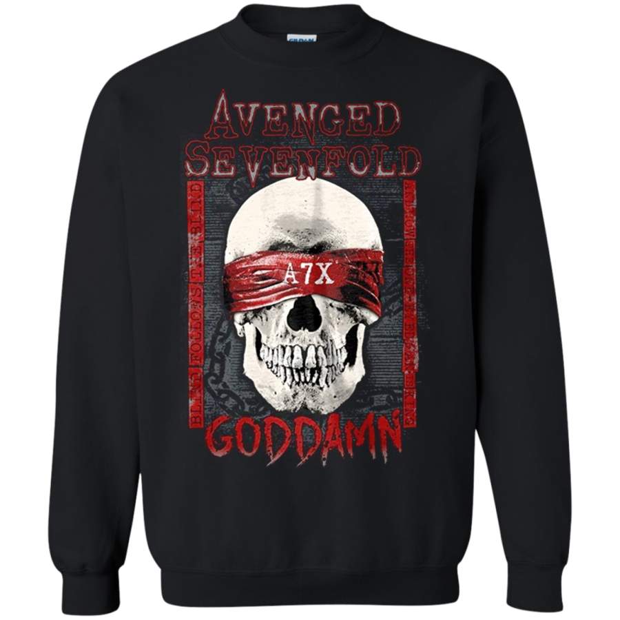 Avenged Sevenfold God Damn The Stage Rock Pullover Sweatshirt