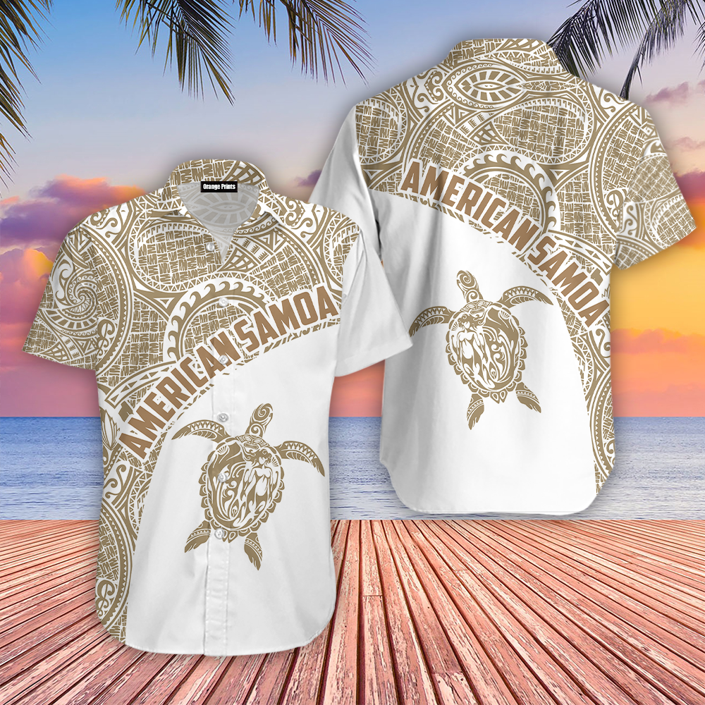 American Samoa Polynesian Hawaii Shirt For Men Women Ha108322