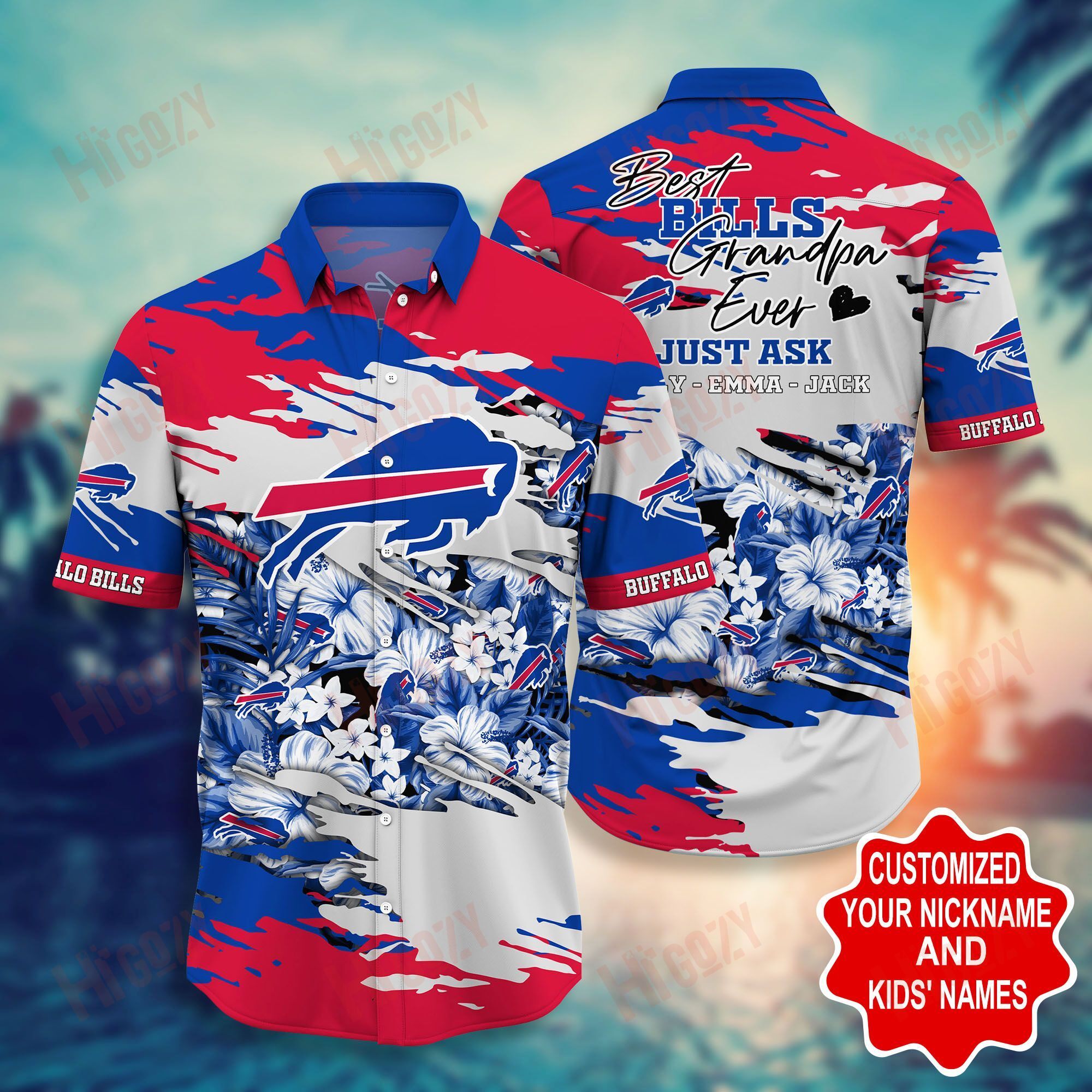 Buffalo Bills Hawaiian Shirt Short Style Hot Trending Summer Ha81866