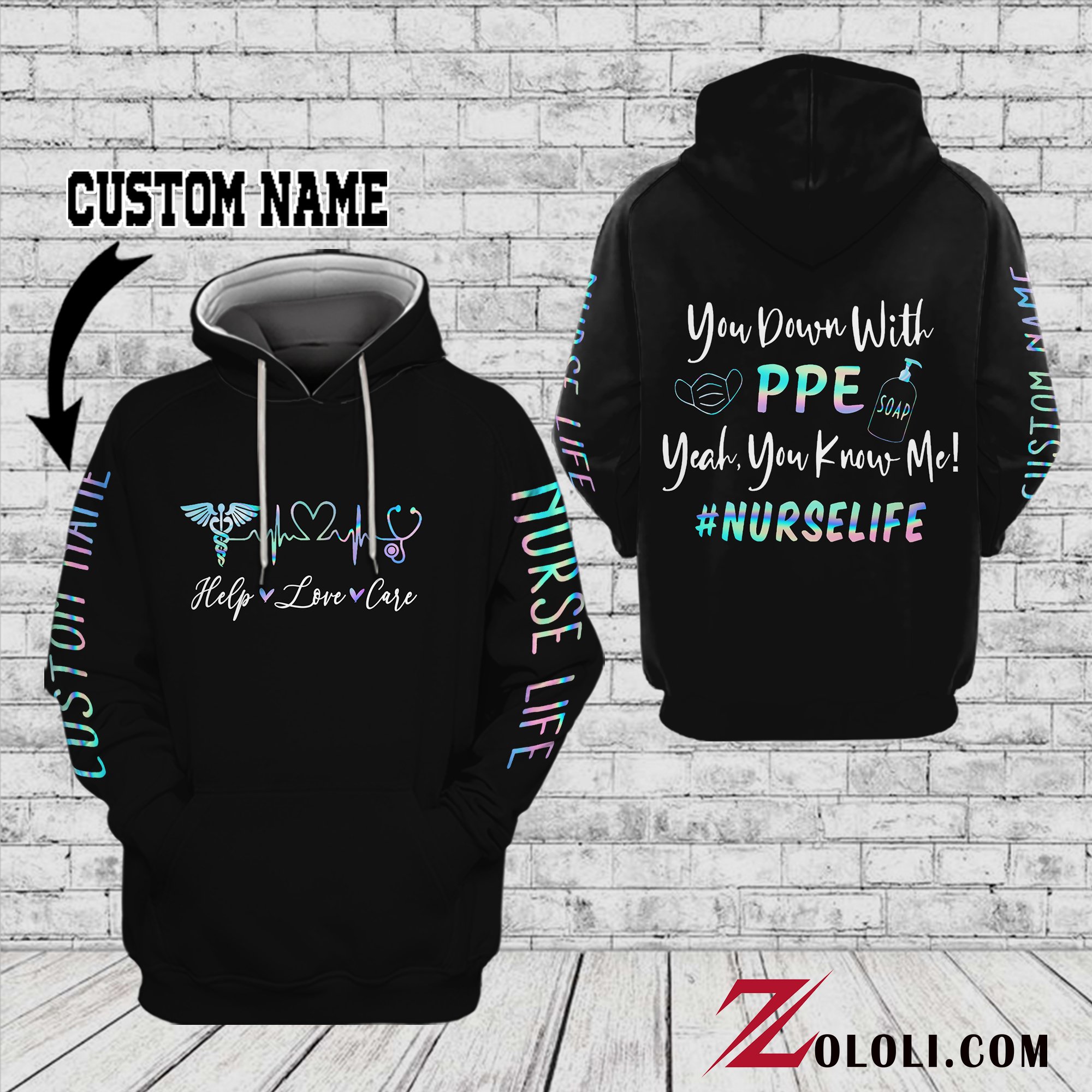 You Down With PPE Yeah, You Know Me Hoodie 3D custom TXX