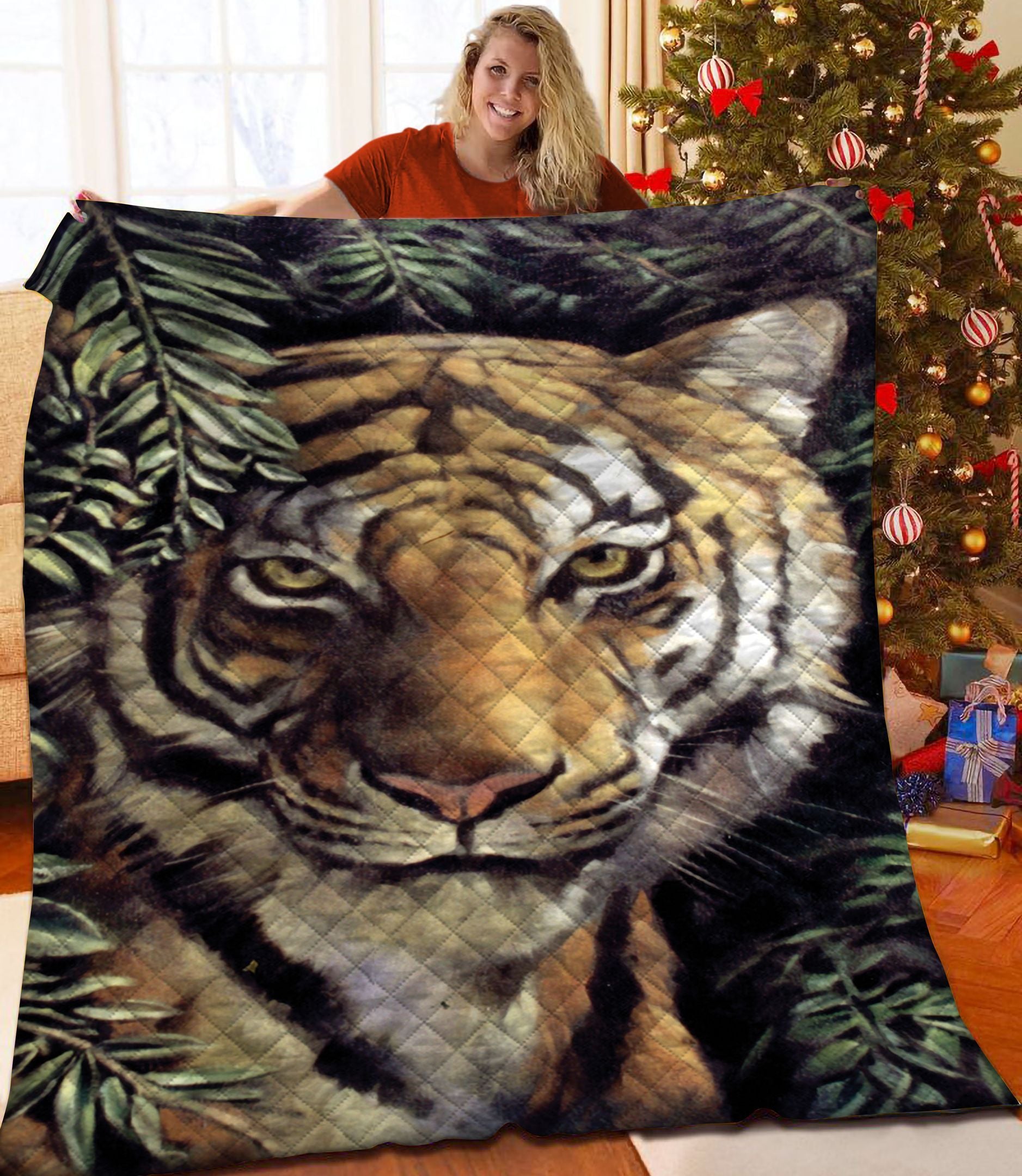 Bengal Tiger Jfj Quilt Qq