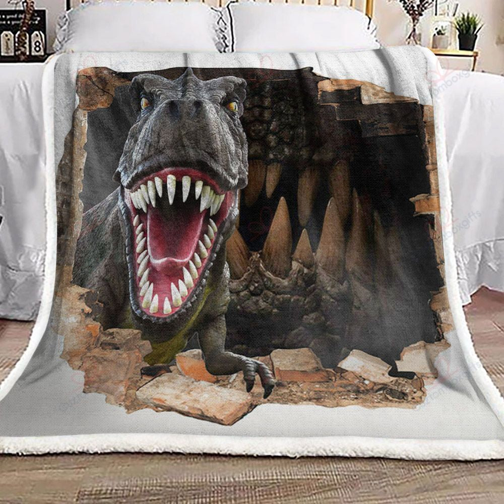 3D Dinosaur AM2410331CL Fleece Blanket