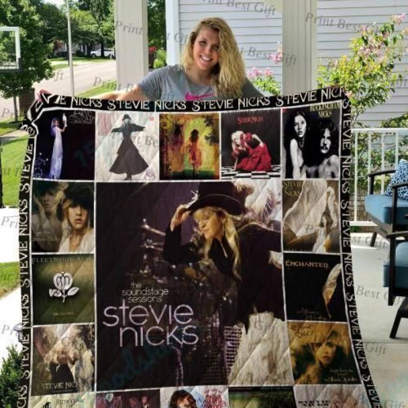 Tlmus Stevie Nicks Quilt Blanket Ver 4