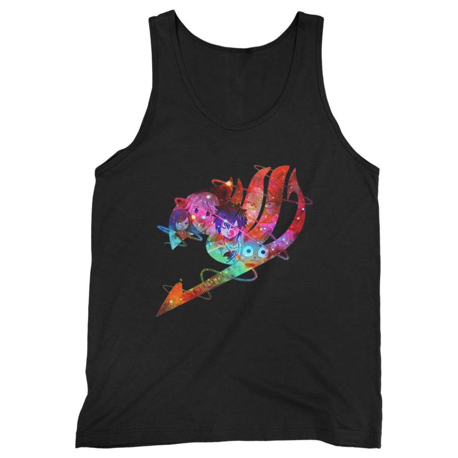 Fairy Tail All Character Galaxy Man’s Tank Top