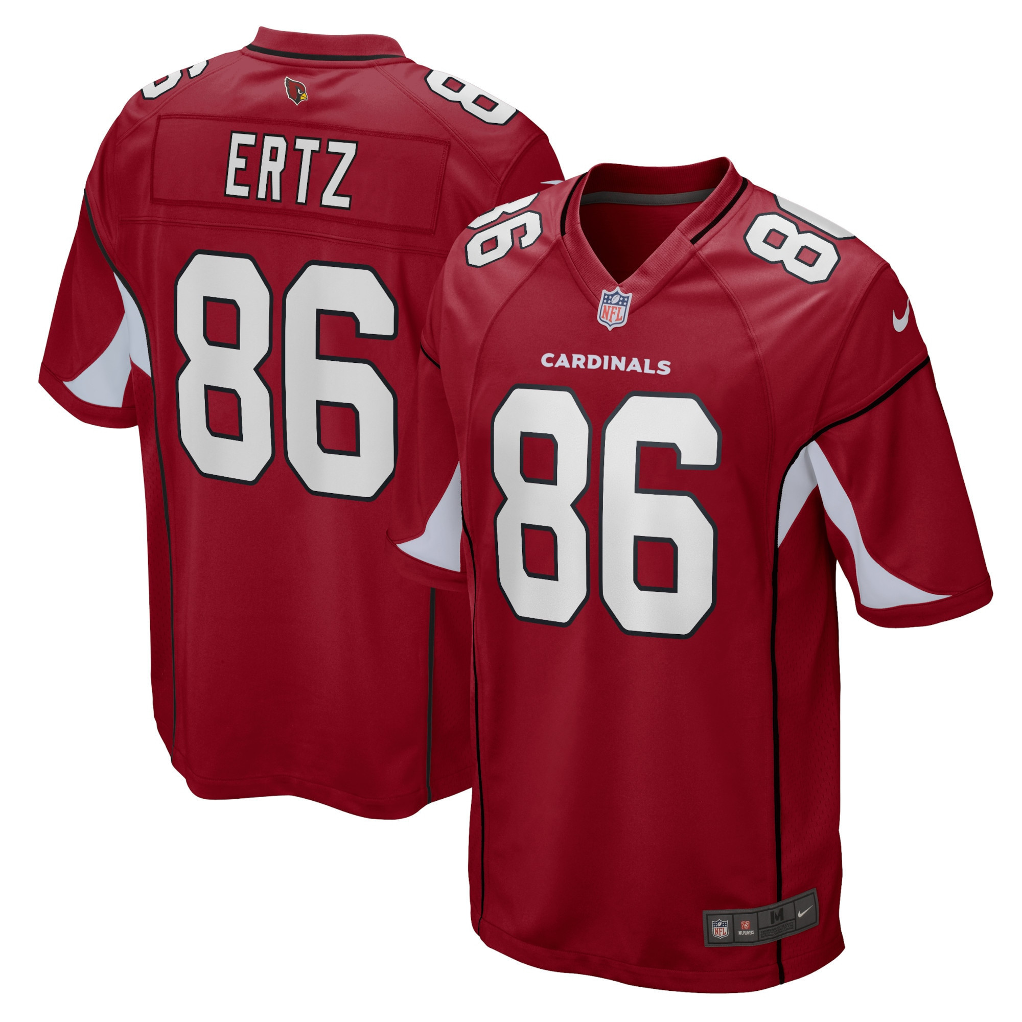 Zach Ertz Arizona Cardinals Player Game Jersey Cardinal NFL