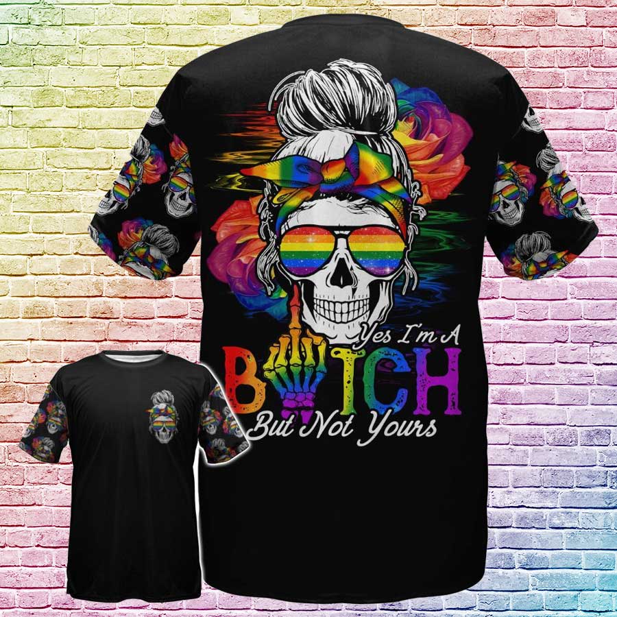 Skull Pride T Shirts, Gift For Lgbt Friends Gift For Lgbt Community, Pride Lesbian Shirt