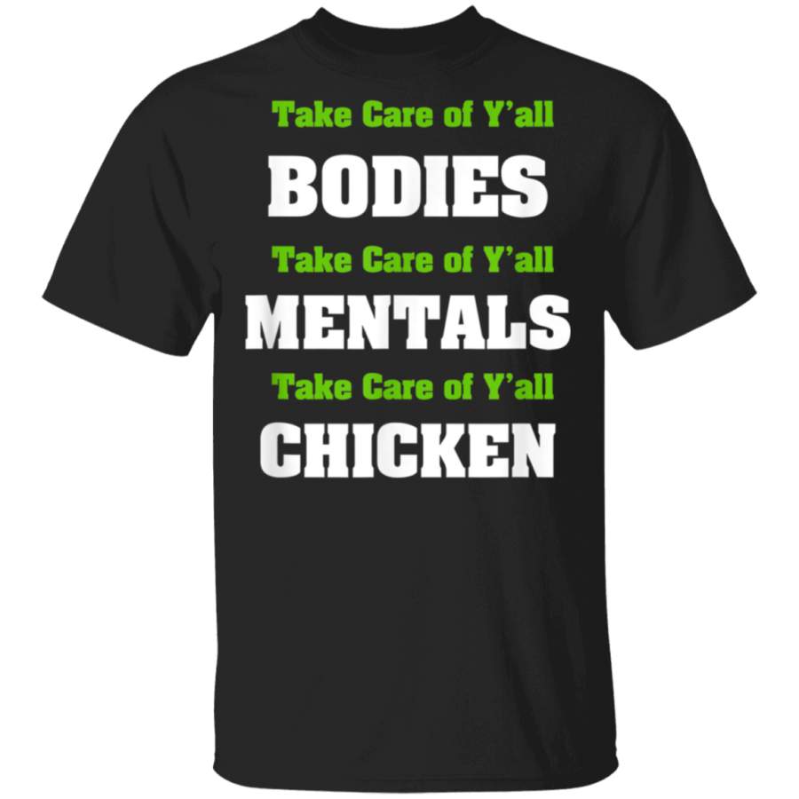 Take Care of Yall Chicken Beast Football Seattle Fan T-Shirt