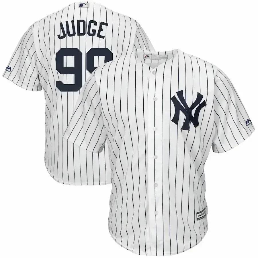 Aaron Judge New York Yankees Big And Tall Cool Base Player Jersey – White