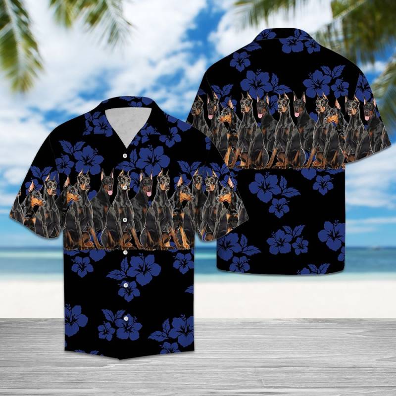 Awesome Doberman Pinscher Hawaii Shirt Ha48634