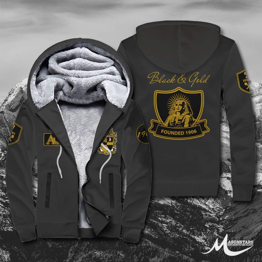 Alpha Phi Alpha Fleece Zip Hoodies 211020191