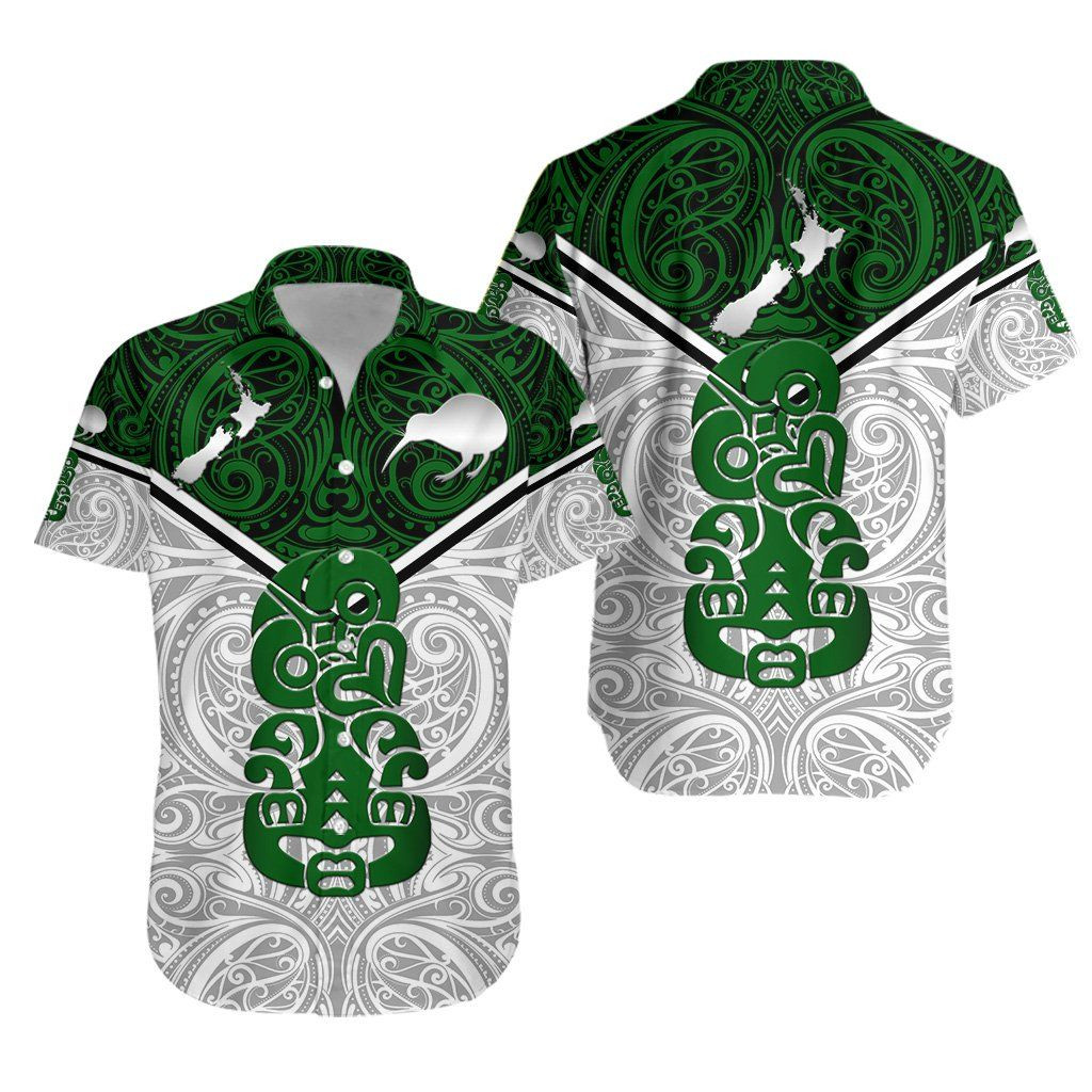 New Zealand Maori Rugby Hawaii Shirt Pride Version White Ha80109