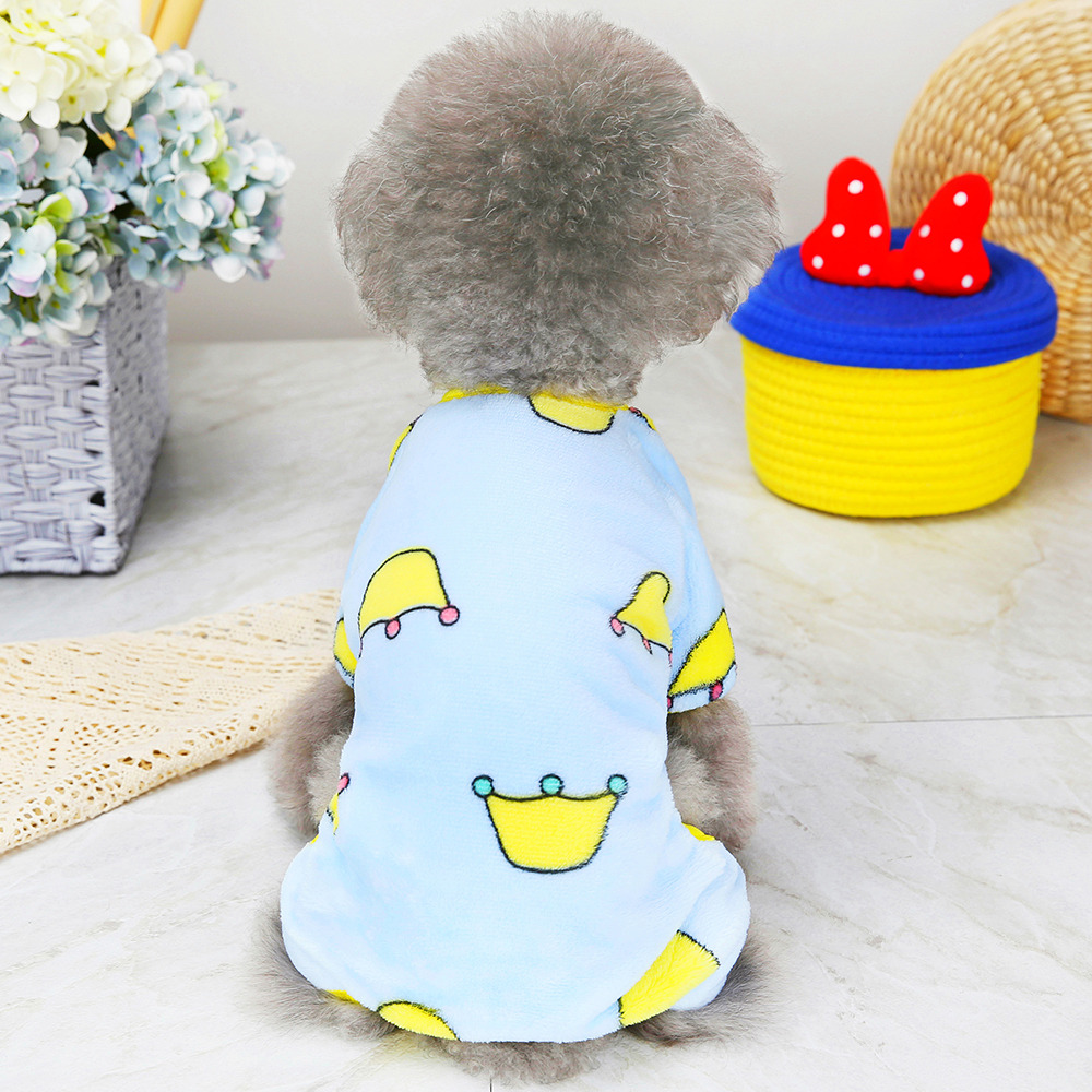 Pet Dog Clothes Soft Warm Fleece Dogs Four Legged Clothes for Small Dogs Puppy Cats Clothes Hoodies Dogs Accessories alx