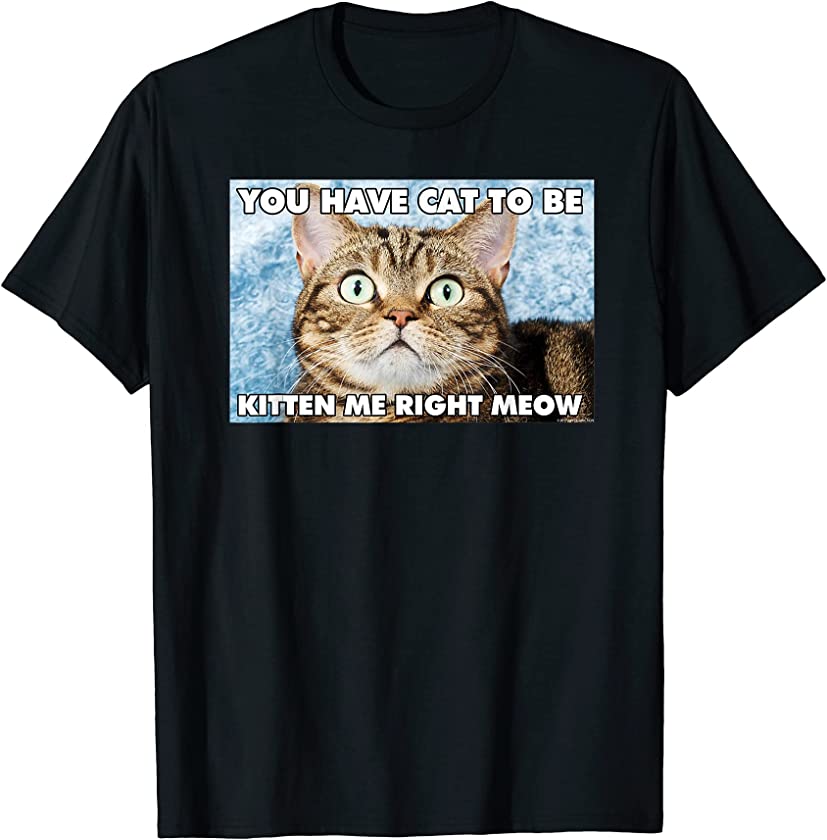 You Have Cat to be Kitten Me Right Meow T-Shirt