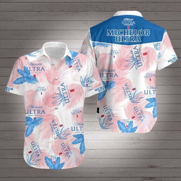 Michelob Ultra Hawaiian Shirt