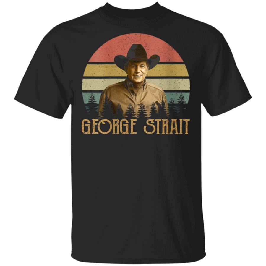 Womens Vintage Retro George T Shirt Strait Gifts For Mens Womens V-Neck T-Shirt By Vevotee Store Hoodie Shirt