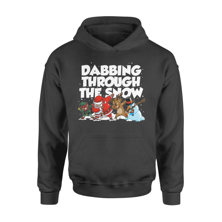 Funny Christmas Shirts Dabbing Hoodie shirts – SPH111