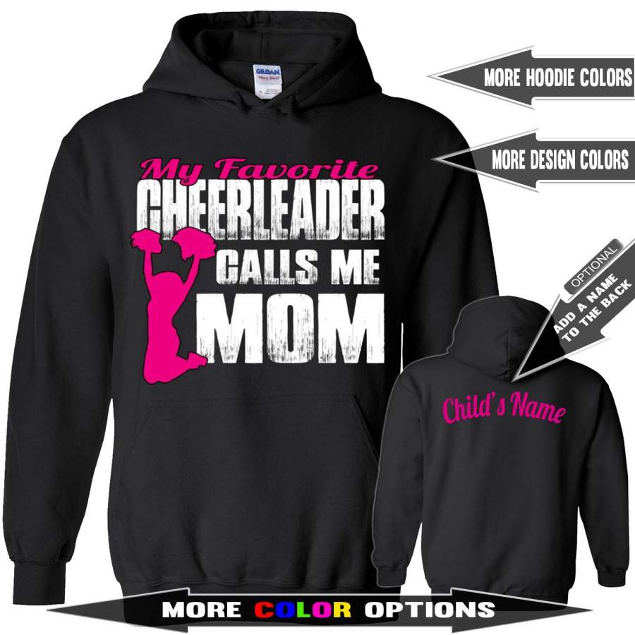 My Favorite Cheerleader Calls Me Mom Cheer Mom Hoodie