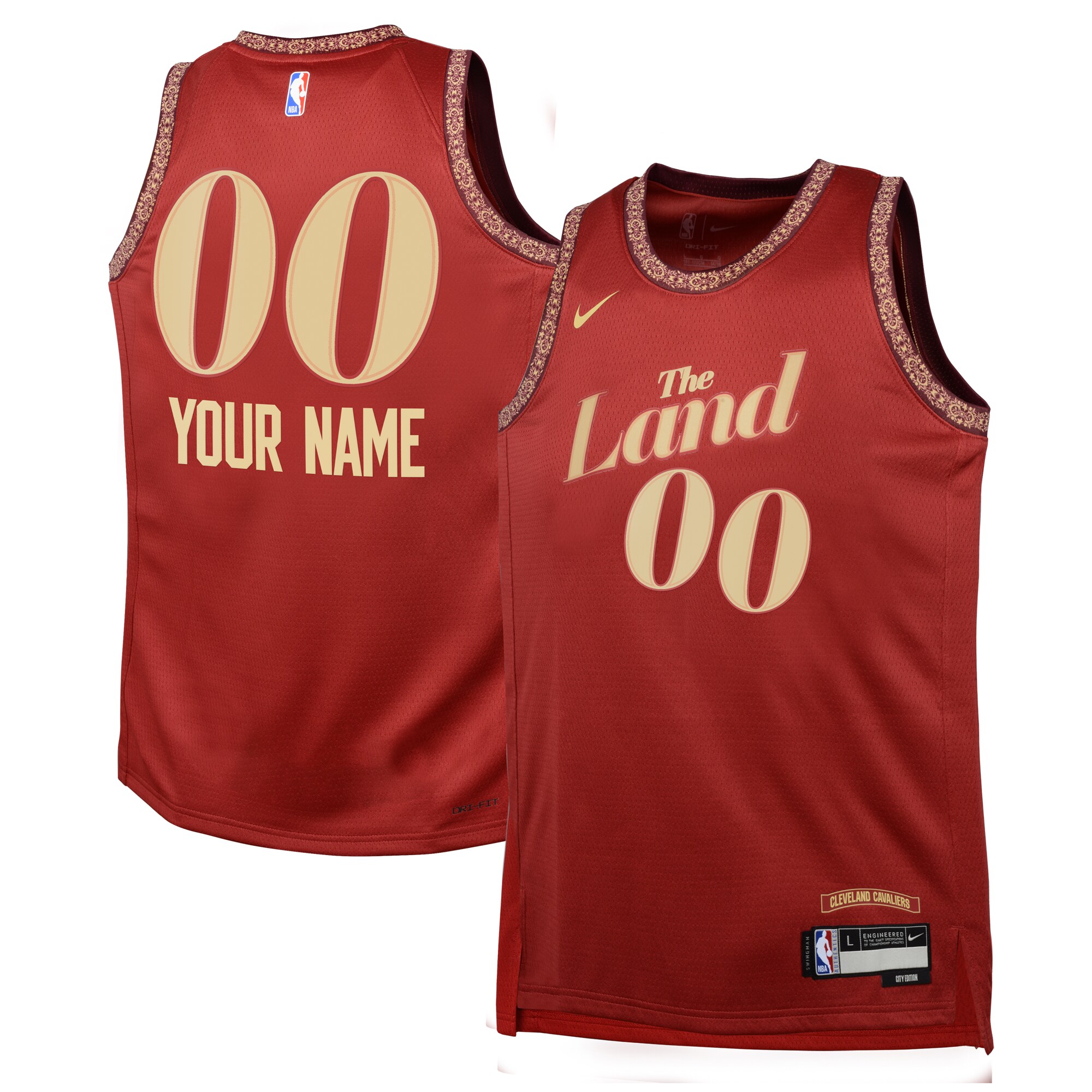 Cleveland Cavaliers City Edition Swingman Jersey 23 – Custom – Youth