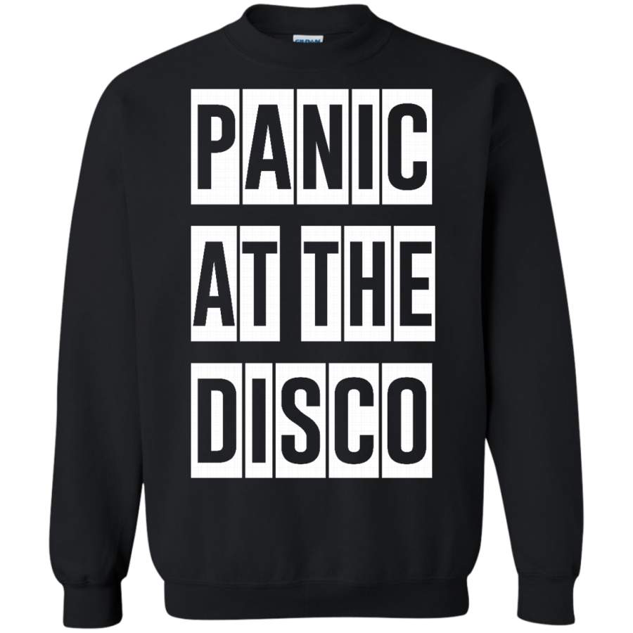 AGR Panic at the disco blocks Crewneck Pullover Sweatshirt