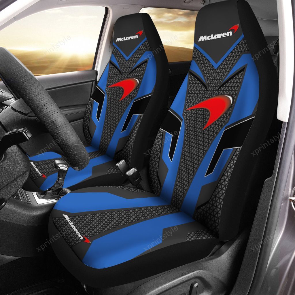 Mclaren NTH-NH Car Seat Cover (Set of 2) Ver 1 (Blue)