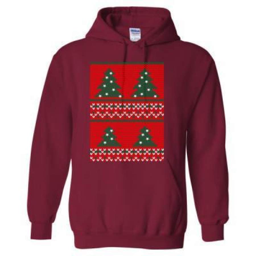 AGR Christmas Ugly Sweater Xmas – Heavy Blend™ Hooded Sweatshirt