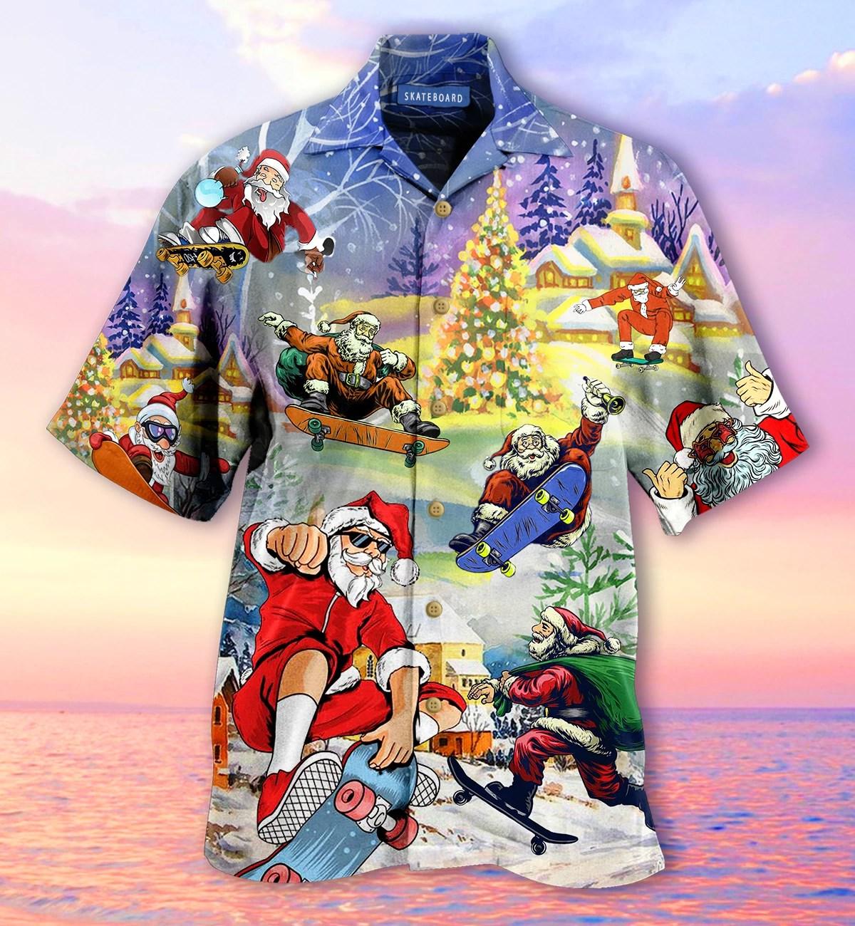 Santa Claus Hawaii Shirt For Men Women Ha13909