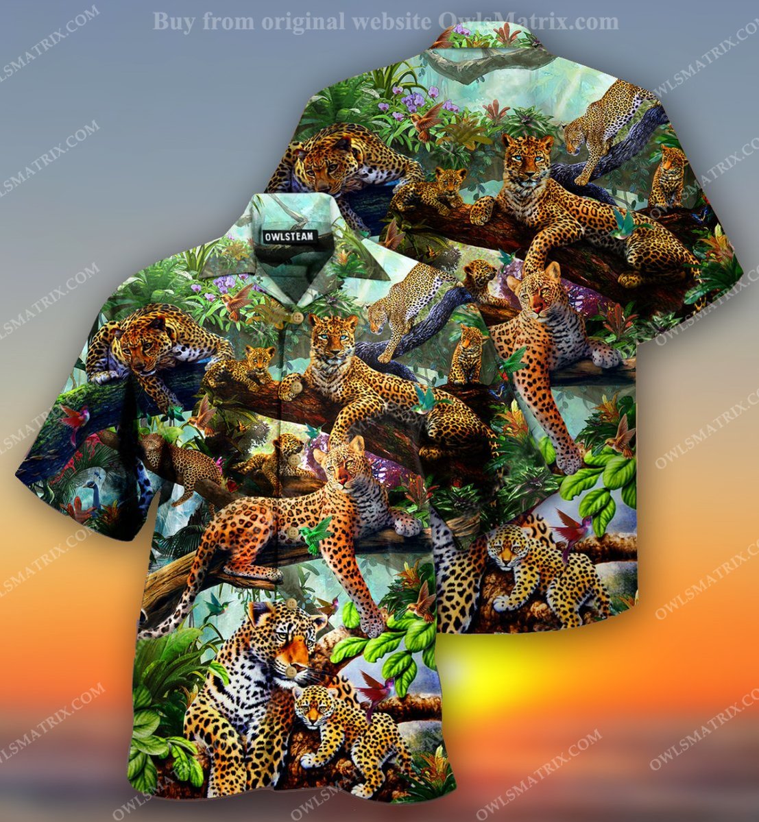 Animals Life Is Better With A Leopard Limited Edition – Hawaiian Shirt