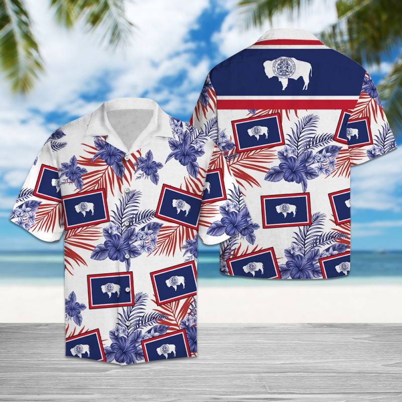 Wyoming Proud G5729- Hawaiian Shirt