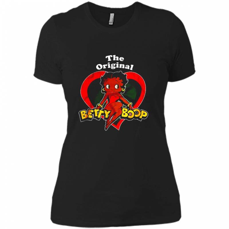 The Original Betty Boop Black Girl Version – Ladies’ Boyfriend T-shirt